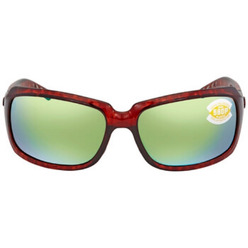 Picture of COSTA DEL MAR ISABELA Green Mirror Polarized Polycarbonate Ladies Sunglasses