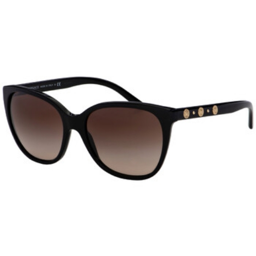 Picture of VERSACE Brown Gradient Cat Eye Ladies Sunglasses