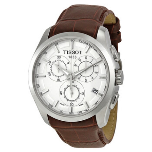 Picture of TISSOT Couturier Chronograph Silver Dial Men's Watch T0356171603100