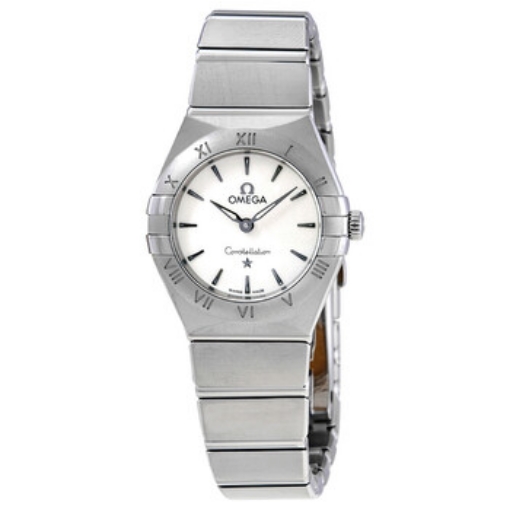 Picture of OMEGA Constellation Manhattan Silver Dial Ladies Watch
