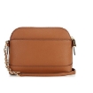 Picture of MICHAEL KORS Large Brown Saffiano Leather Dome Crossbody Bag