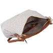 Picture of MICHAEL KORS White Sienna Large Logo Shoulder Bag