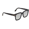 Picture of TOM FORD Grey Gradient Square Ladies Sunglasses