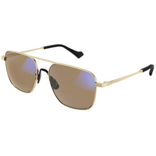 Picture of GUCCI Yellow Photocromatic Square Men's Sunglasses GG0743S-006 57