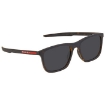 Picture of PRADA LINEA ROSSA Dark Grey Rectangular Men's Sunglasses