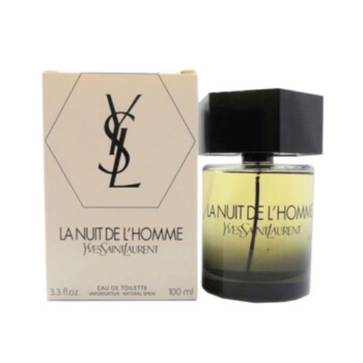 Picture of YVES SAINT LAURENT Men's Lanuit De LHomme EDT Spray 3.3 OZ Fragrances (Tester)