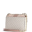 Picture of MICHAEL KORS Ladies White/Nude Pink Greenwich Small Presbyopia Crossbody Bag