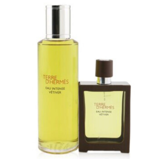 Picture of HERMES - Terre D' Eau Intense Vetiver Coffret: Eau De Parfum Spray 30ml + Refill 125ml 2pcs