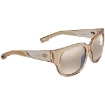 Picture of COSTA DEL MAR Waterwoman Polarized Copper Silver Mirror 580P Square Sunglasses