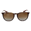 Picture of RAY-BAN Erika Classic Polarized Brown Gradient Phantos Ladies Sunglasses