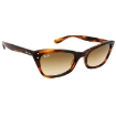 Picture of RAY-BAN Lady Burbank Light Brown Gradient Cat Eye Ladies Sunglasses