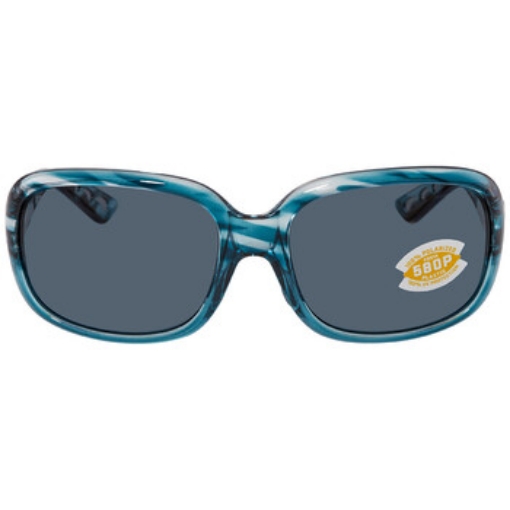 Picture of COSTA DEL MAR GANNET Grey Polarized Polycarbonate Ladies Sunglasses