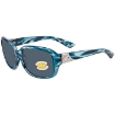 Picture of COSTA DEL MAR GANNET Grey Polarized Polycarbonate Ladies Sunglasses