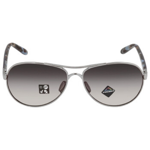 Picture of OAKLEY Tie Breaker Prizm Grey Gradient Pilot Ladies Sunglasses