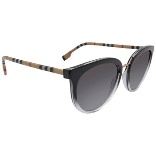 Picture of BURBERRY Gray Gradient Phantos Ladies Sunglasses