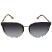 Picture of BURBERRY Gray Gradient Phantos Ladies Sunglasses