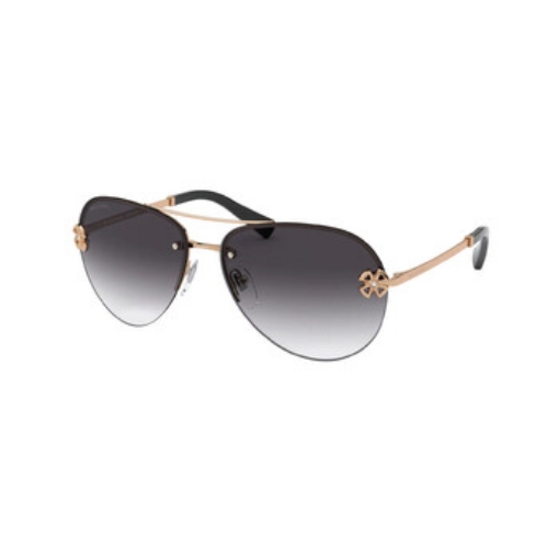 Picture of BVLGARI Grey Gradient Pilot Ladies Sunglasses