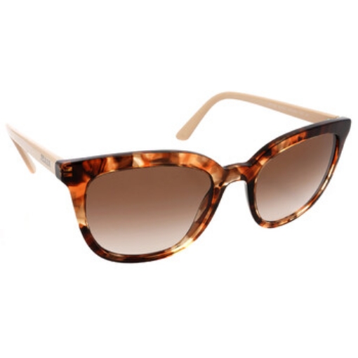 Picture of PRADA Brown Gradient Rectangular Ladies Sunglasses