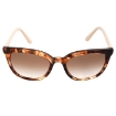 Picture of PRADA Brown Gradient Rectangular Ladies Sunglasses