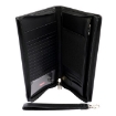 Picture of TUMI Alpha Zip Travel Long Wallet In Black Chrome