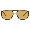 Picture of PRADA Orange Rectangular Men's Sunglasses