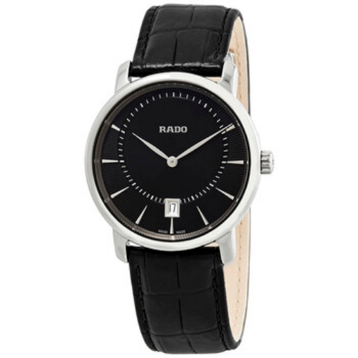 Picture of RADO DiaMaster Quartz Black Dial Ceramic Men's Watch