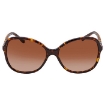 Picture of BURBERRY Brown Shaded Butterfly Ladies Sunglasses