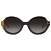 Picture of PRADA Grey Gradient Oval Ladies Sunglasses