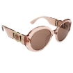 Picture of VERSACE Light Brown Round Ladies Sunglasses