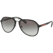 Picture of PRADA LINEA ROSSA Grey Gradient Pilot Men's Sunglasses