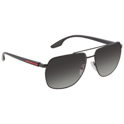 Picture of PRADA LINEA ROSSA Grey Gradient Square Men's Sunglasses