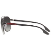 Picture of PRADA LINEA ROSSA Grey Gradient Square Men's Sunglasses