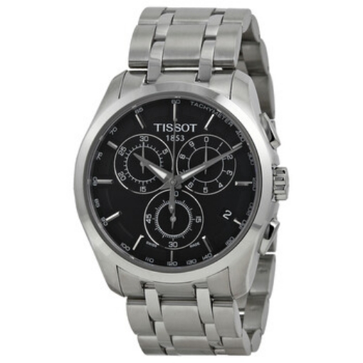 Picture of TISSOT Couturier Chronograph Black Dial Men's Watch