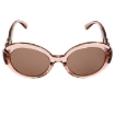 Picture of VERSACE Light Brown Round Ladies Sunglasses