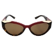 Picture of PRADA Open Box - Dark Brown Cat Eye Ladies Sunglasses