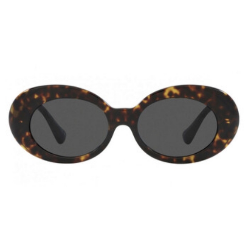 Picture of VERSACE Dark Grey Oval Ladies Sunglasses