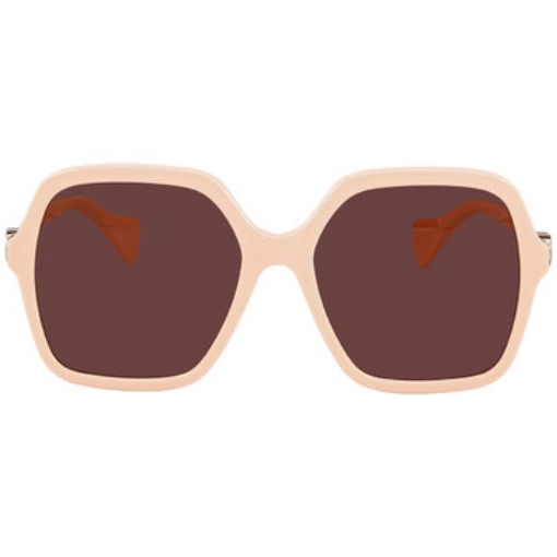 Picture of GUCCI Brown Square Ladies Sunglasses