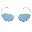 Picture of PRADA Blue Round Men's Titanium Sunglasses