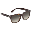 Picture of PRADA Grey Gradient Rectangular Men's Sunglasses