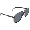 Picture of PRADA Polarized Dark Gray Square Men's Sunglasses