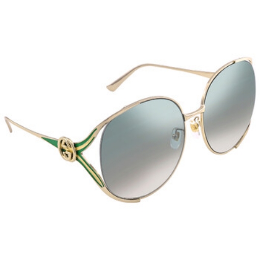 Picture of GUCCI Gradient Green Oversized Ladies Sunglasses