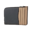 Picture of COACH Taupe Signature L-Zip Card Holder