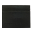 Picture of EMPORIO ARMANI Men's Black Logo Embossed Cardholder