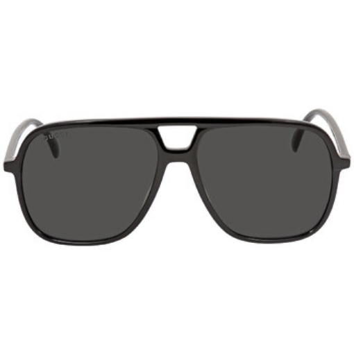 Picture of GUCCI Grey Navigator Men's Sunglasses