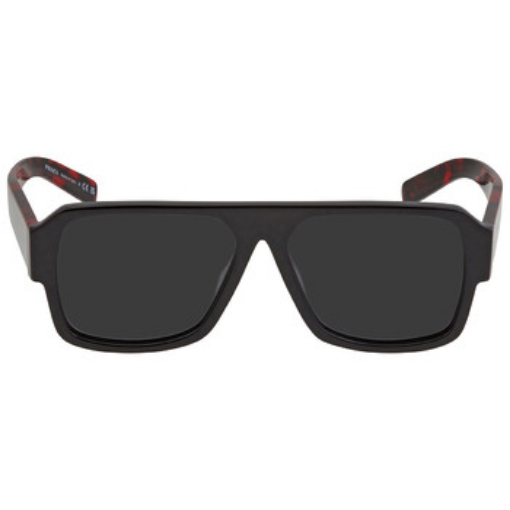 Picture of PRADA Dark Gray Pilot Men's Sunglasses