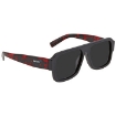 Picture of PRADA Dark Gray Pilot Men's Sunglasses