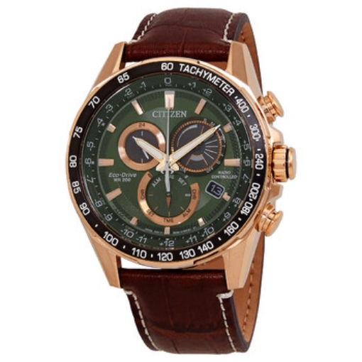 Picture of CITIZEN PCAT World Time Chronograph Green Dial Men's Watch