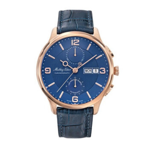 Picture of MATHEY-TISSOT Edmond Chrono Automatic Chronograph Blue Dial Men's Watch