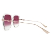 Picture of DIOR Pink Square Ladies Sunglasses