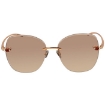 Picture of POMELLATO Brown, Pink Butterfly Ladies Sunglasses